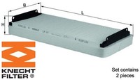 Knecht LA47/S Filter FüR Innenraumluft Innenraumfilter Filter Innenraum