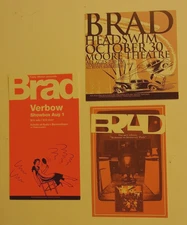 Brad (Shawn Smith) Lot Seattle Concert Cards + 2002 Postcard Satchel & Pigeonhed