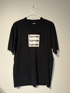 Supreme Black Box Logo Tee | eBay