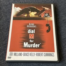 Dial M for Murder DVD, 1954 Alfred Hitchcock Ray Milland Grace Kelly/W/CASE