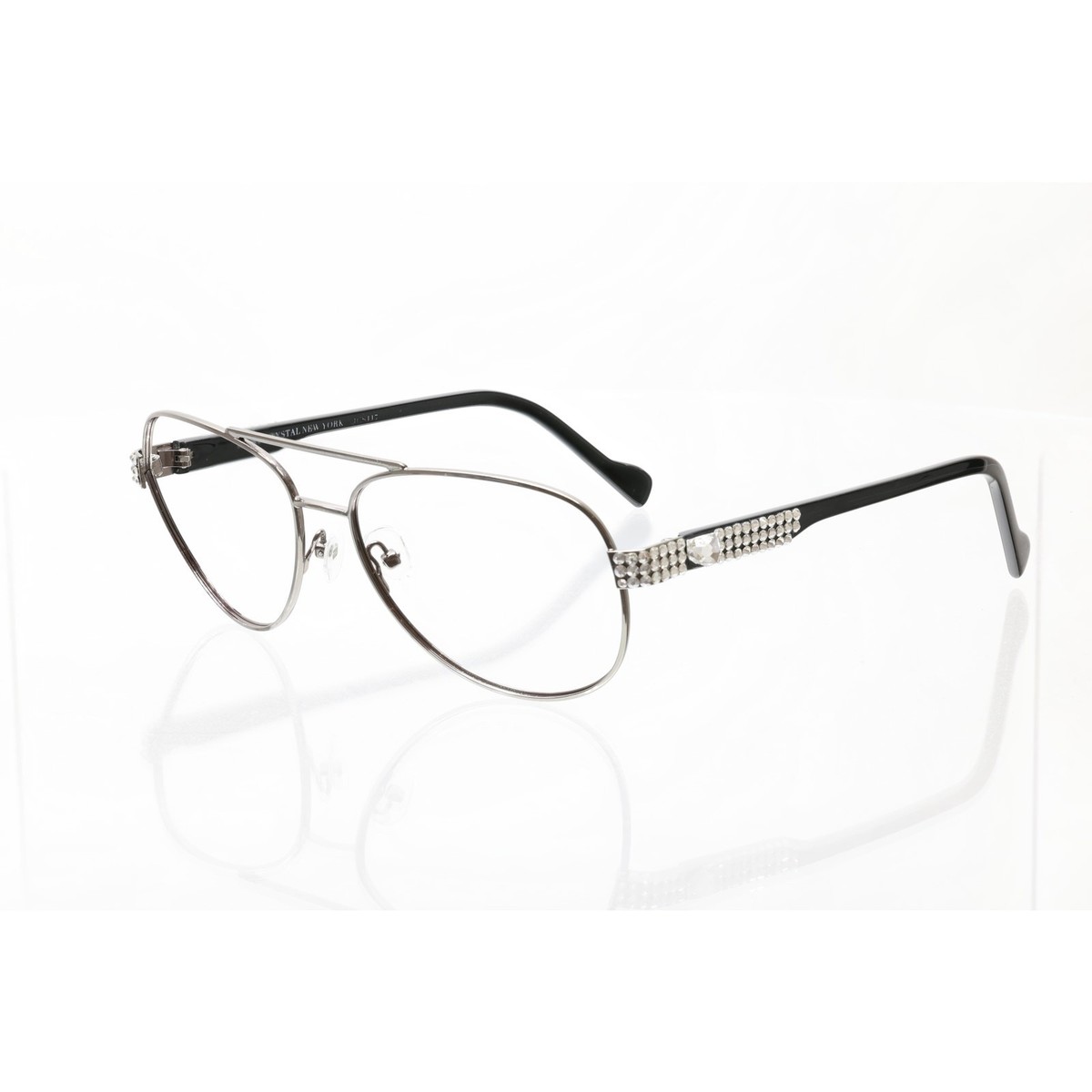 Jimmy Crystal JCS117 58-16-135mm Sunglass / Eyeglass FRAMES ONLY