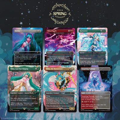マジック：ザ・ギャザリング MTG Hatsune Miku: Sakura Superstar foil 🔥Hatsune Miku: Sakura Superstar Foil | MTG | Secret Lair | SLD