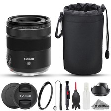 Canon RF 85mm f/2 Macro IS STM Lens - 8pc Starter Kit