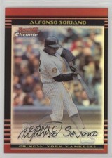 2002 Bowman Chrome Refractor 45/500 Alfonso Soriano #33 1n1p