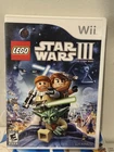 Lego Star Wars III: The Clone Wars (Nintendo Wii, 2011) No Manual Tested