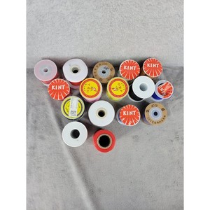 Lot Of KINT DIY Crafting Thread Spools Assorted Colors Sewing Embroidery Beading