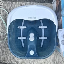 Homedics  heat boost bubble pro foot bath