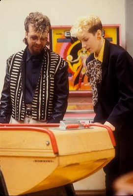 Dave Stewart Annie Lennox singers s members of Eurythmics January - Old Photo 2