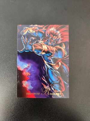 1994 Fleer Flair Marvel Universe The New Ravage #117 Base Card