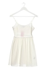 H&M DIVIDED Abito estivo Donna Abito Taglia IT 38 bianco elegante