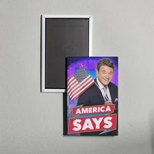 America Says Mini TV Show Poster Fridge Locker Magnet