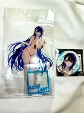 Trafalgar Acrylic Stand and Badge, Azur Lane Summer Fair Set