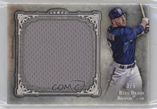 2013 Topps Five Star Jumbo Jersey Relic Silver Foil 3/5 Ryan Braun #FSJJR-RB q3x