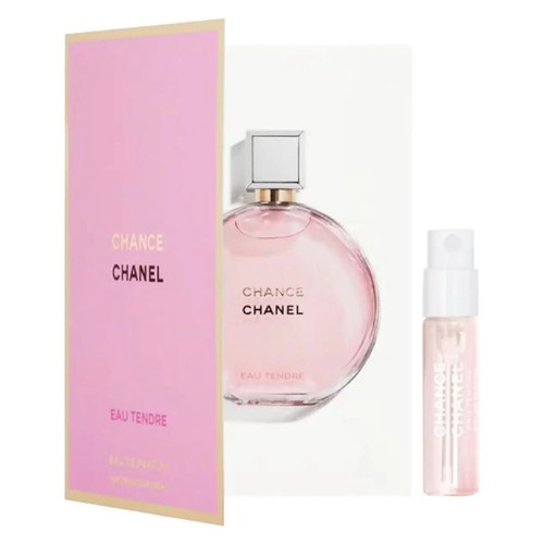 Chance Eau Tendre CHANEL Eau de Parfum Luxury Sample Spray Vial 1.5 ml 0.05 floz