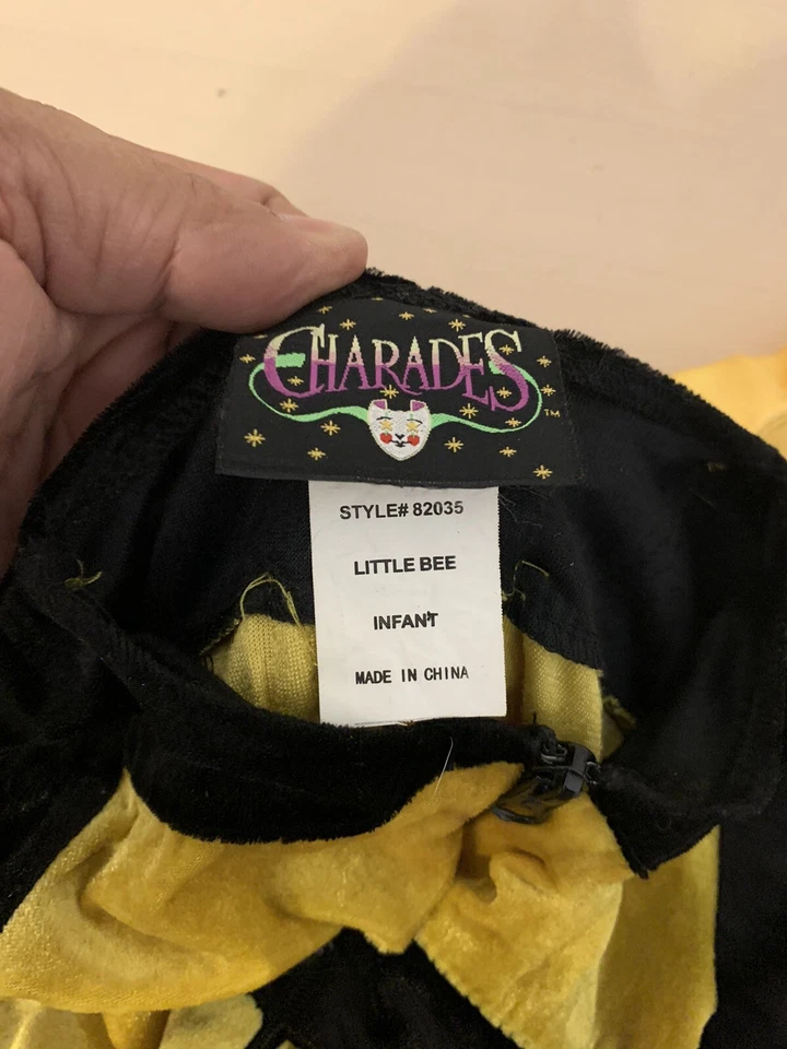 Шарады для детей маленькая пчела младенец костюм для Хэллоуина - Изображение 3 из 3