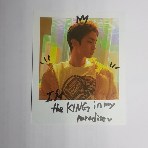 SHINEE KEY Productos Oficiales THE AGIT KEYLAND Foto Polaroid Tarjeta Fotográfica SM K-POP - Imagen 11 de 13