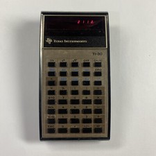 Vintage Texas Instruments TI-30 LED Calculator. Tested Works.