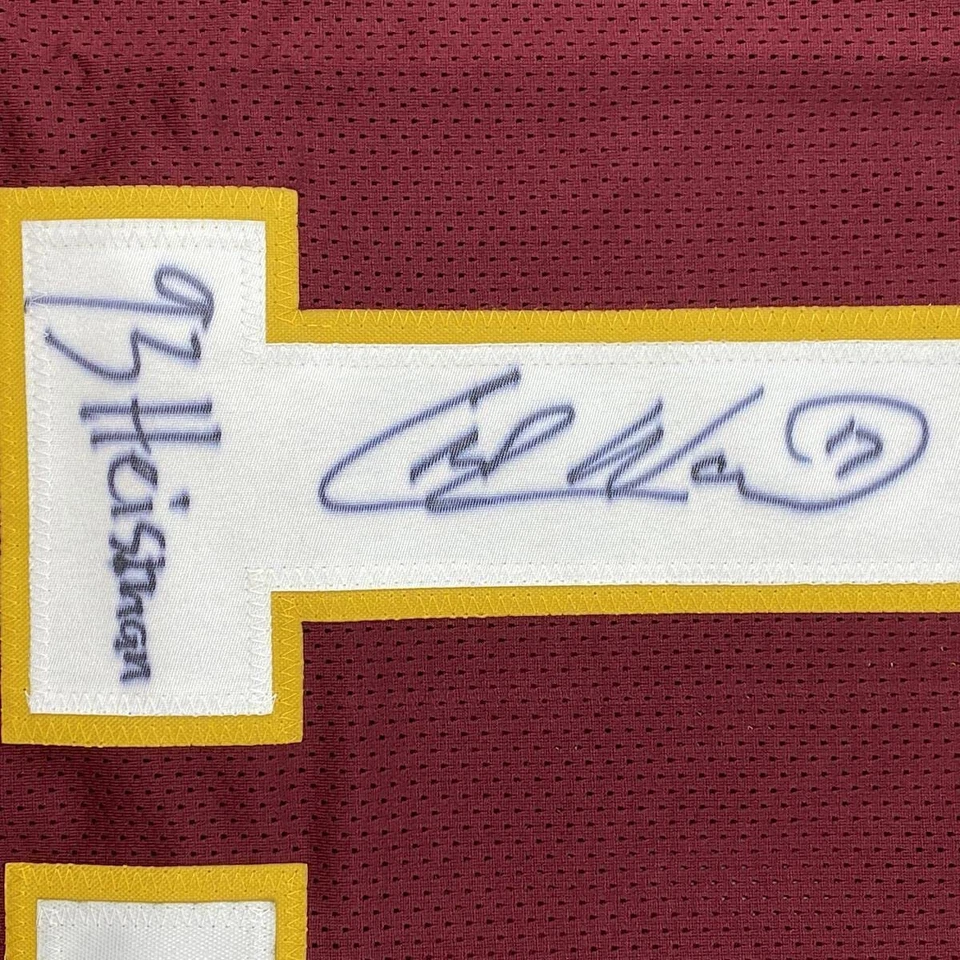 Autographed/Signed CHARLIE WARD 93 Heisman Florida State Maroon Jersey JSA COA - Image 3 of 4
