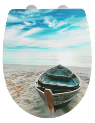WENKO WC-Sitz Boat High Gloss