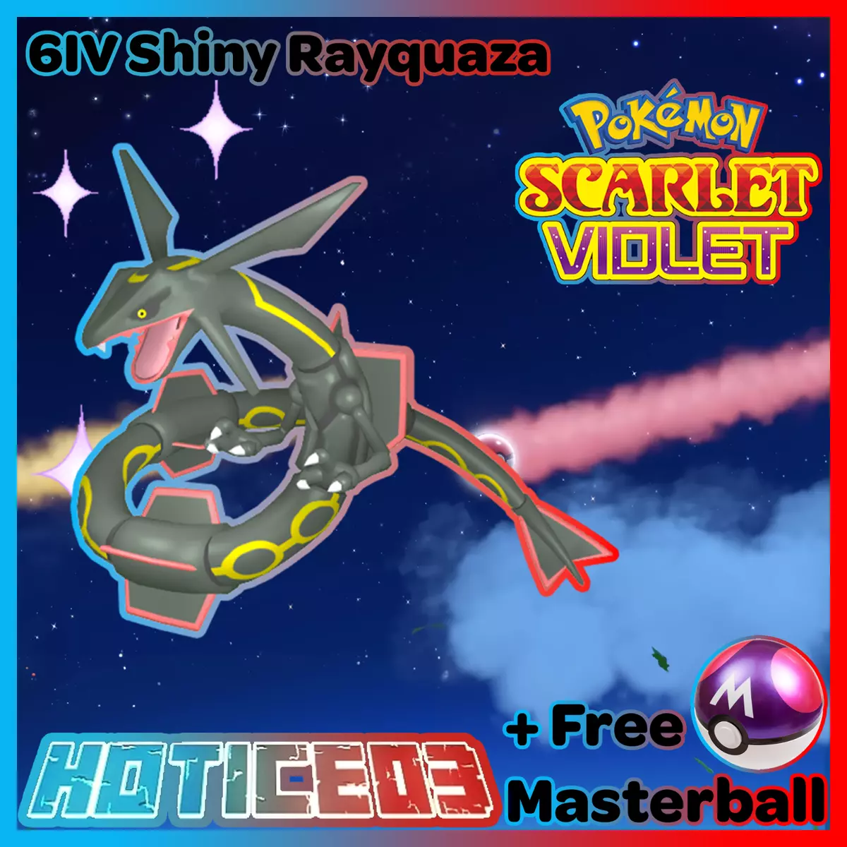 6IV Shiny Rayquaza Event Pokemon Guide [Sun/Moon/Ultra Sun and Moon]