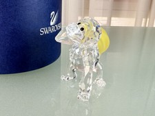  Statua Swarovski 273394 Gorilla in cristallo con banane 6,5 cm. Confezione originale e certificato. 