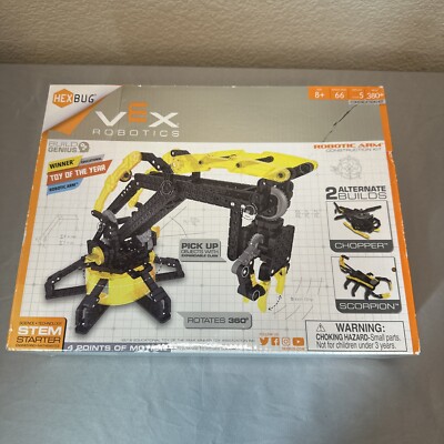 Hex Bug Vex Robotics; Robotic Arm Construction; Box worn; Never been opened
