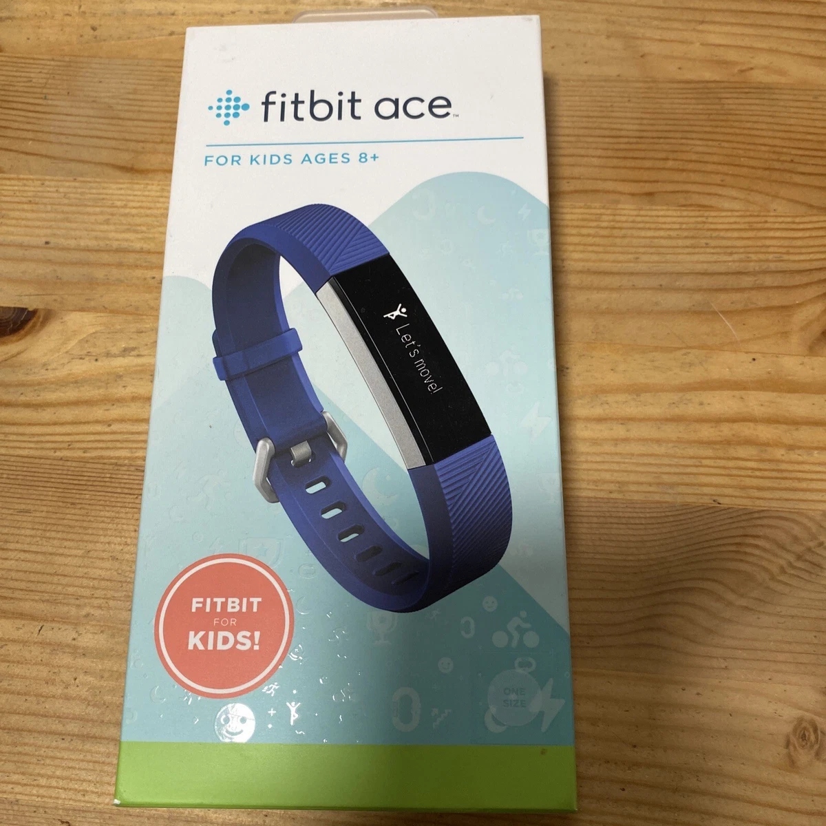 Fitbit Ace Activity Tracker For Kids 8 Electric Blue Free Shipping