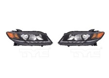 TYC Halogen Headlight Set For Honda Accord Co...