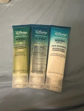 Disney Resort H20 Sea Salt Pack Ocean Scent Quantity 3 2oz Shampoo Body Wash H2O