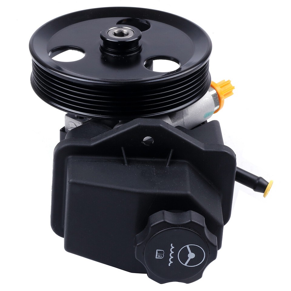 Detroit Axle Power Steering Pump For 2006-2011 Chevy Impala/Monte Carlo 3.5L & 3.9L – Includes Pulley & Reservoir