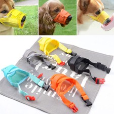 Dog Nylon Muzzle Mouth Muzzles Anti Biting Grooming Mask Dog Mouth Cover Safety