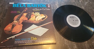 BELA BARTOK /  44 DUETS FOR TWO VIOLINS VOLUME 2  LP 