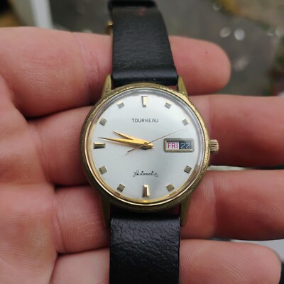 Vintage Tourneau Mens Watches Vintage Tourneau Bucherer Automatic