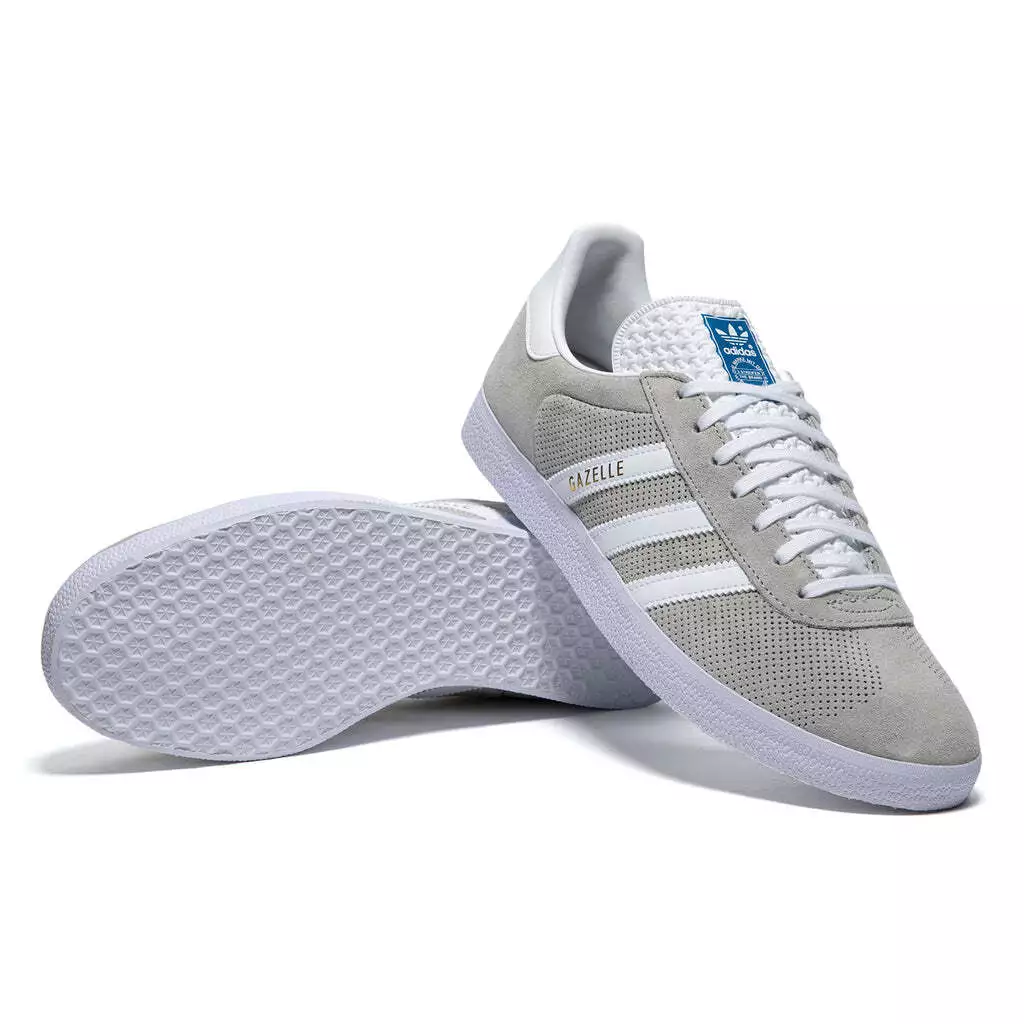 adidas Originals Gazelle Clear Grey Cloud Gold H02224 Men&#039;s Shoe Size 11.5 | eBay