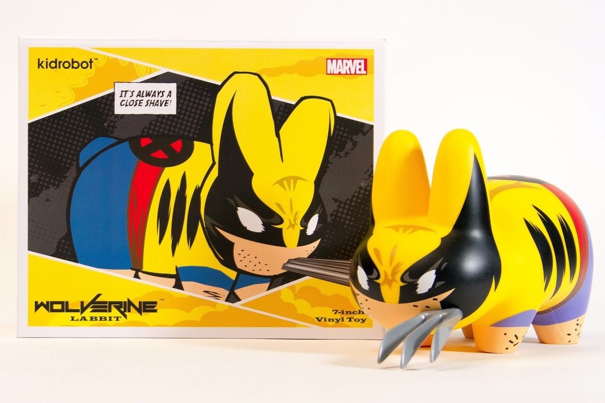 アメコミ KIDROBOT MARVEL LABBIT KIDROBOT MARVEL WOLVERINE LABBIT 7