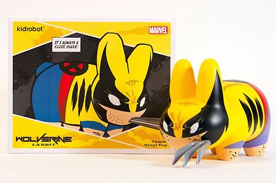 KIDROBOT MARVEL WOLVERINE LABBIT 7