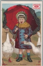 James Pyles Pearline, The Modern Soap, Victorian Trading Card