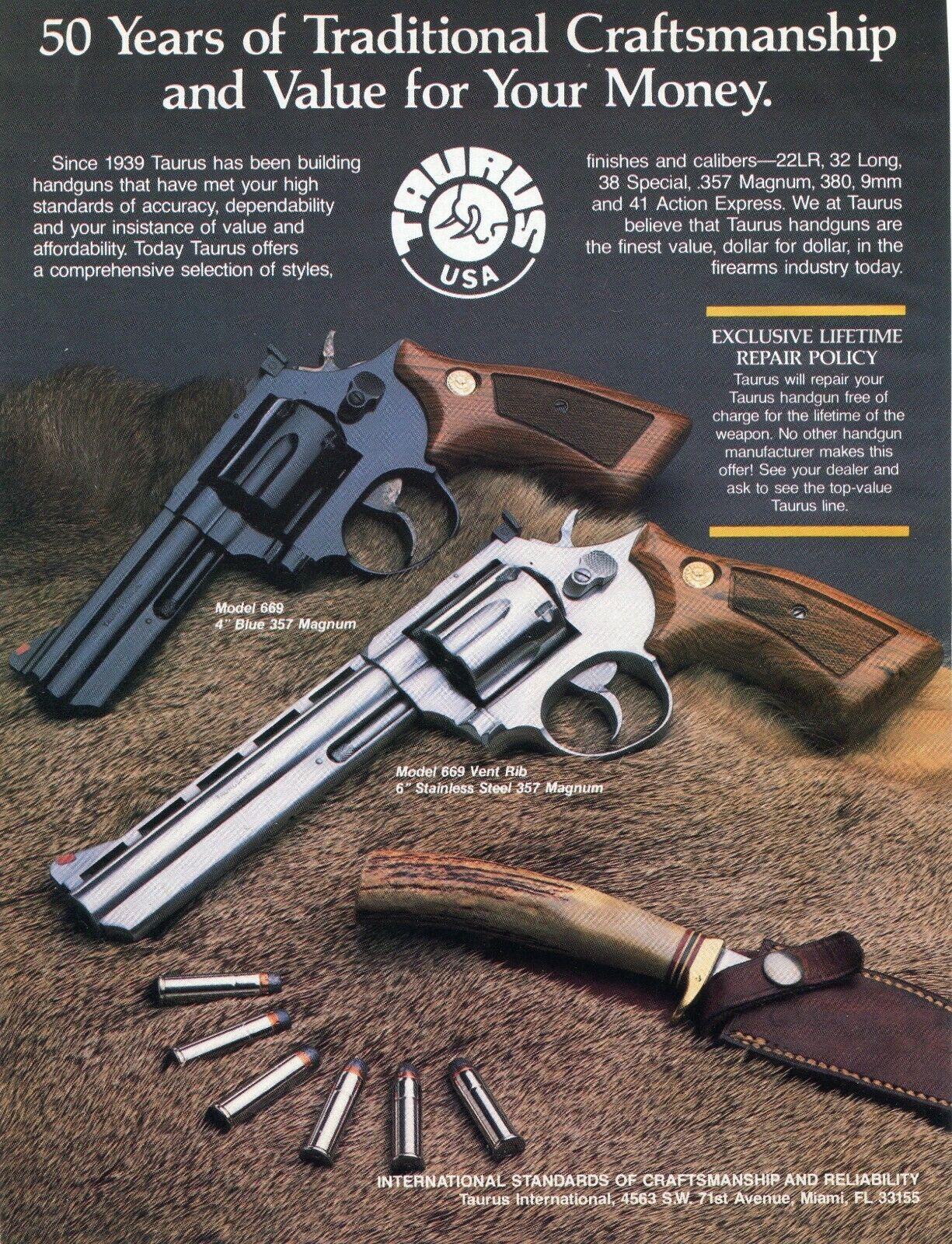 Taurus 357 Magnum Revolvers