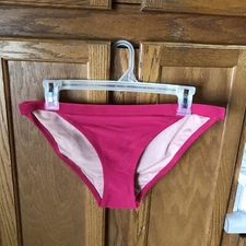 J Crew Pink Fuschia Full Coverage Hipster Bikini Bottom Size XXS Beach Swim NWT