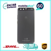 FüR Huawei P10 Akkudeckel Backcover Schwarz Kameraglas RüCkseite