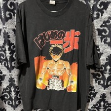 Hajime No Ippo anime short sleeve black classic shirt KV31534