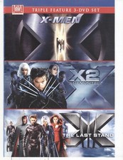 No Disc ORIGINAL COVER ART Triple Feature Sci-Fi 2010 DVD Cover X-Men