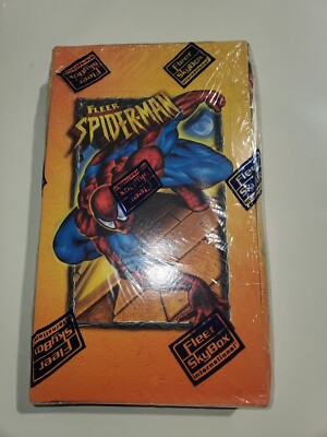 1997 Fleer Skybox スパイダーマン marvel BOX 1997 Fleer Skybox Marvel Spider-man Trading Cards Hobby Box