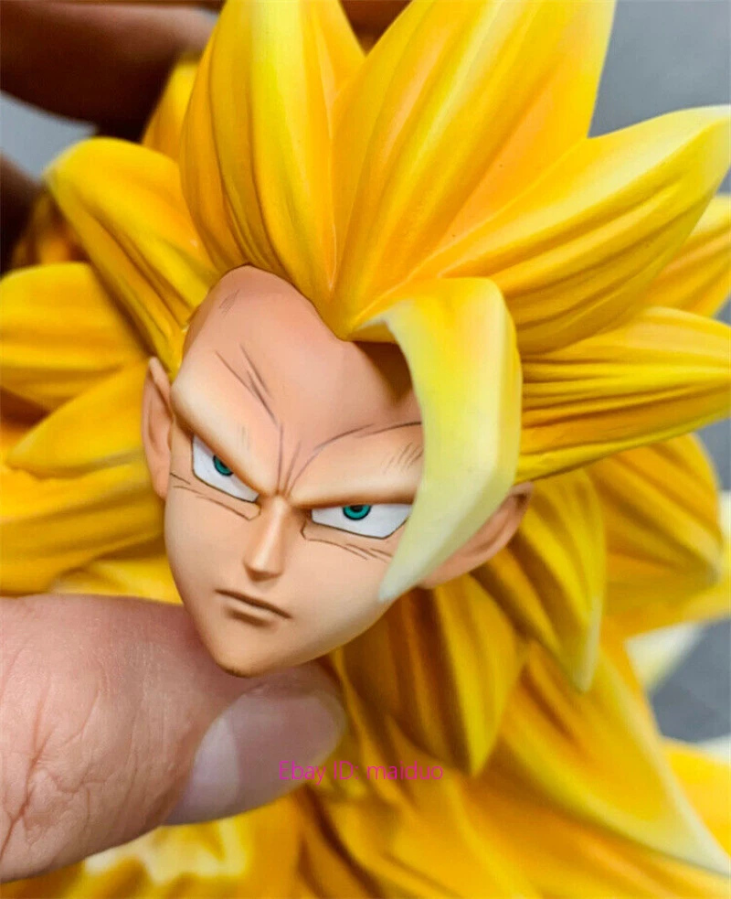 MX-STUDIO Super Saiyan 3 Son Goku Dragon Ball 1/6 Resin Model Statue Anime