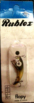 FRENCH RUBLEX FLOPY LURE New and Packaged | eBay