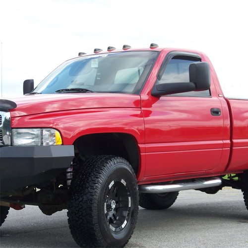Left+Right 1994-2001 Dodge RAM 1500 94-02 2500/3500 Flip Up MANUAL Tow Mirrors - Picture 4 of 7