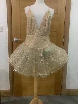 RRP89.99 BNWT Dressmezee Millionairess Skater Glitter Dress-Gold M 10 | eBay UK RRP89.99 BNWT Dressmezee Millionairess Skater Glitter Dress-Gold M 10 | eBay UK
