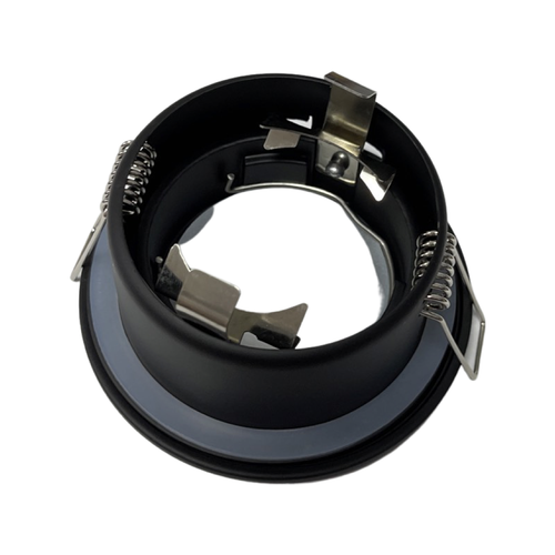 Recessed Downlight Round Bathroom GU10 Ceiling Light Fixture IP65 Spotlight Fixt - Picture 5 of 9