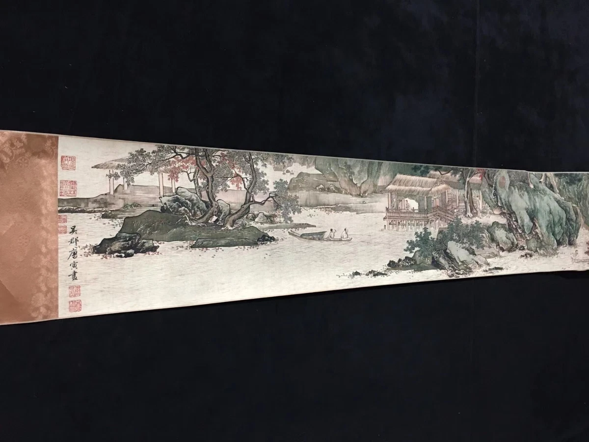 時代物　中国古画 纸张多色1800年以前古董中国画作、画卷| eBay