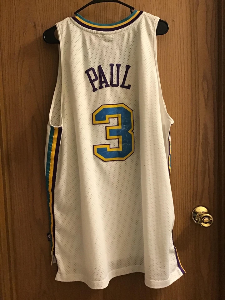 Camiseta vintage Adidas New Orleans Hornets Chris Paul Hornets 2006 talla XL NBA Foto 2 de 4